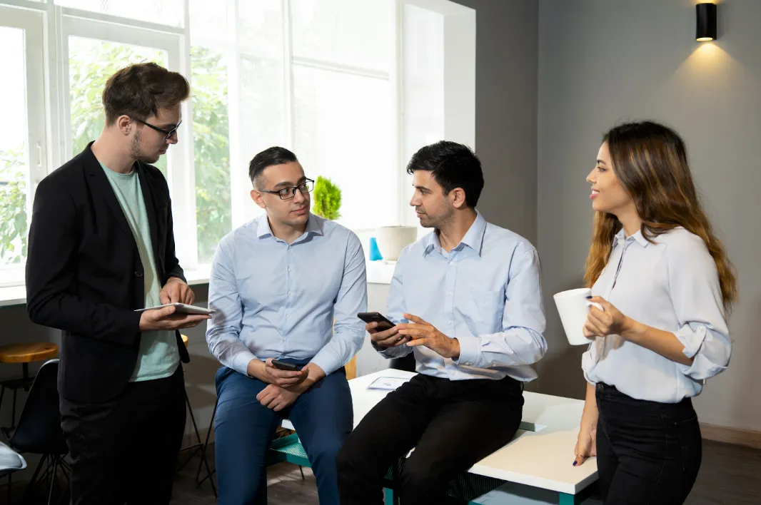 Team collaboration for background screening